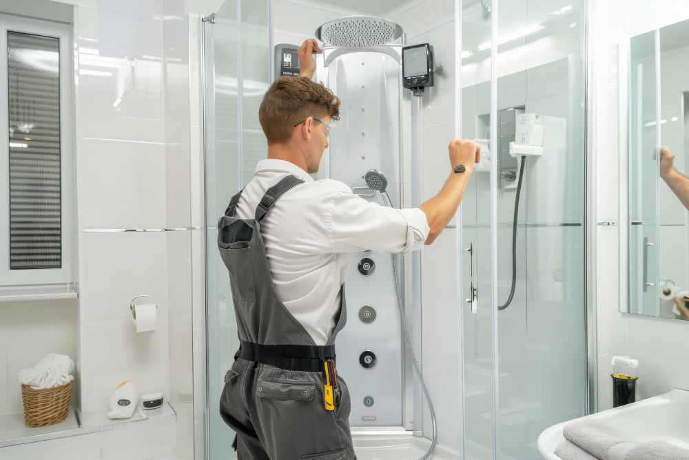 Instalación de mamparas de baño